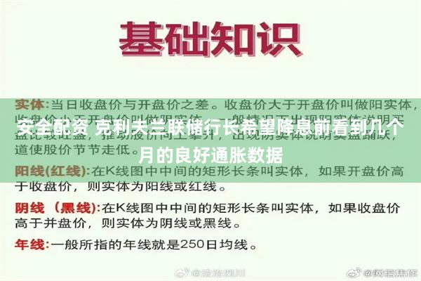 安全配资 克利夫兰联储行长希望降息前看到几个月的良好通胀数据