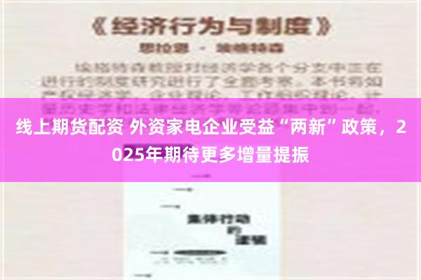 线上期货配资 外资家电企业受益“两新”政策，2025年期待更多增量提振